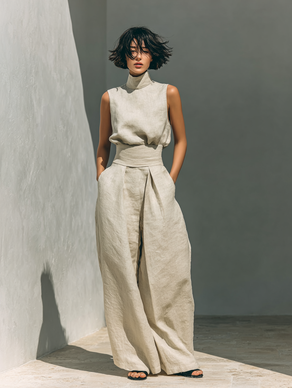 Maria- Minimalist Two-Piece Set