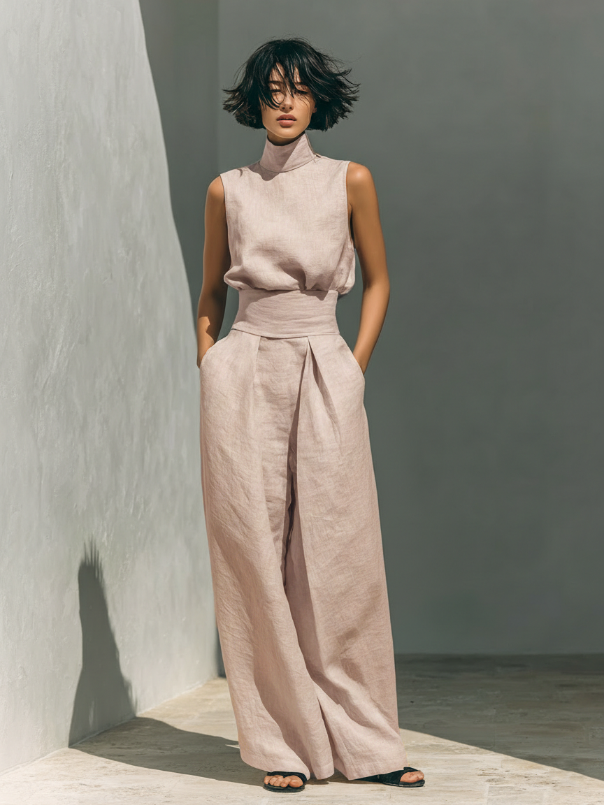 Maria- Minimalist Two-Piece Set