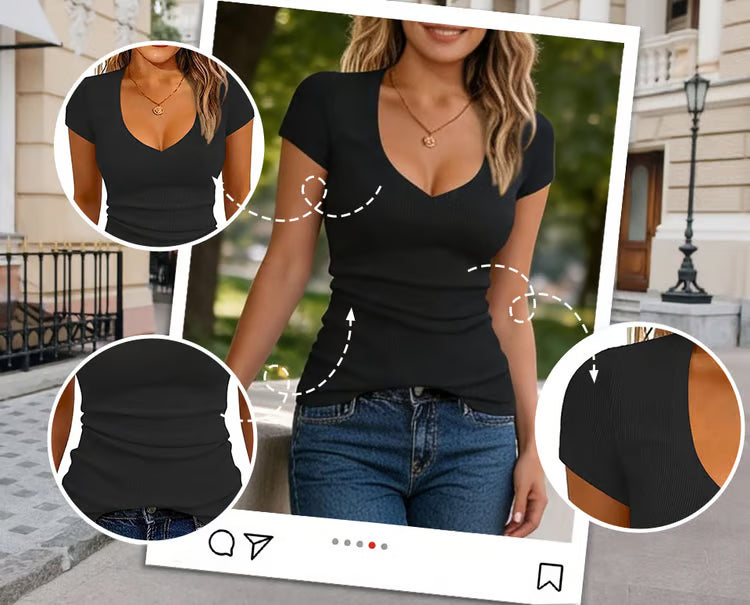 V-NECK T-SHIRT