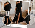 Celeste Slit Maxi