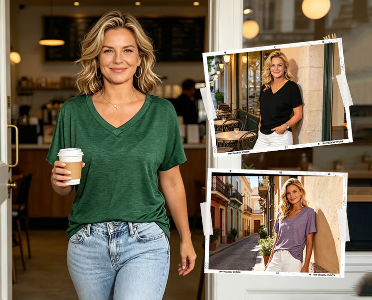 Emma V-Neck Top