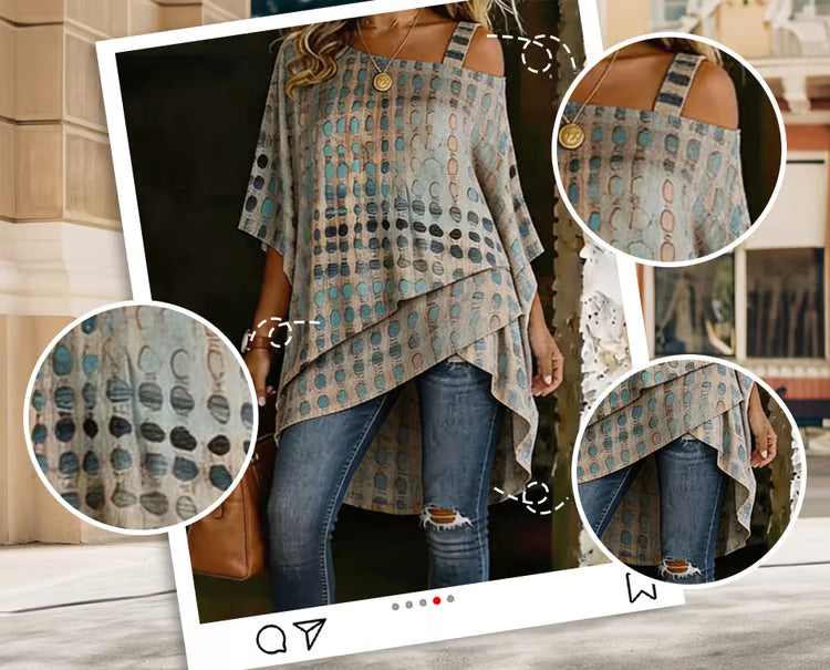 Dotty Cold Shoulder